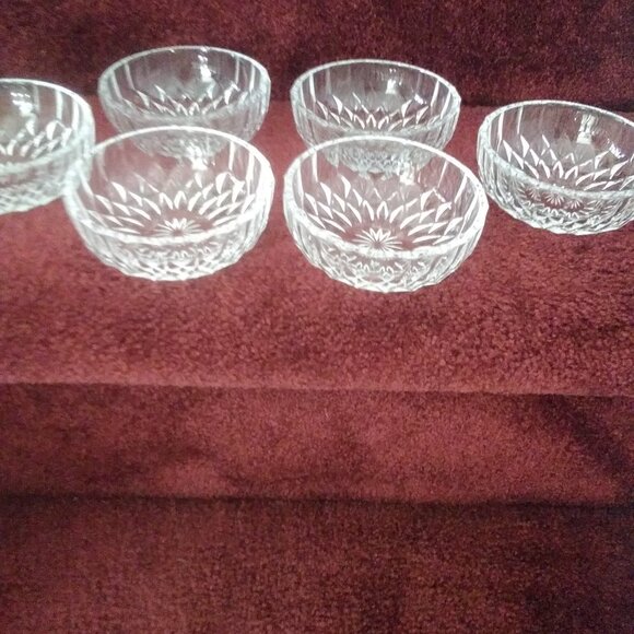 VAL ST LAMBERT SMALL CRYSTAL BOWLS - Picture 2 of 3